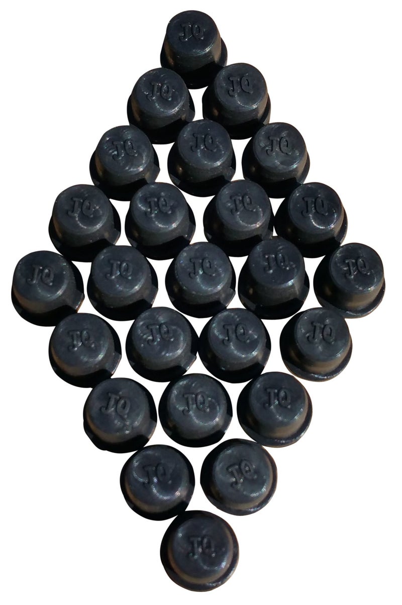 JQuad (25 Pack) Brake Bleeder Screw Caps Grease Zerk Fitting Cap Rubber Dust Cover - Image 5