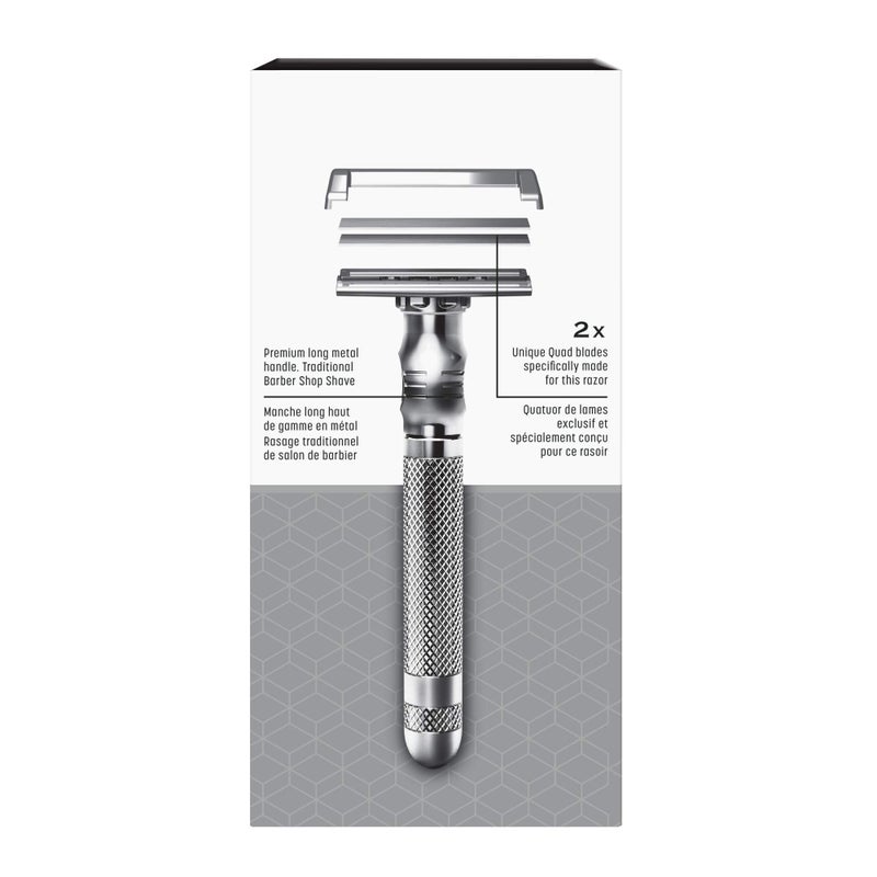 Wilkinson Sword Quad Blade Razor for Men With 5 Quad Blade Razor Refills - Image 2