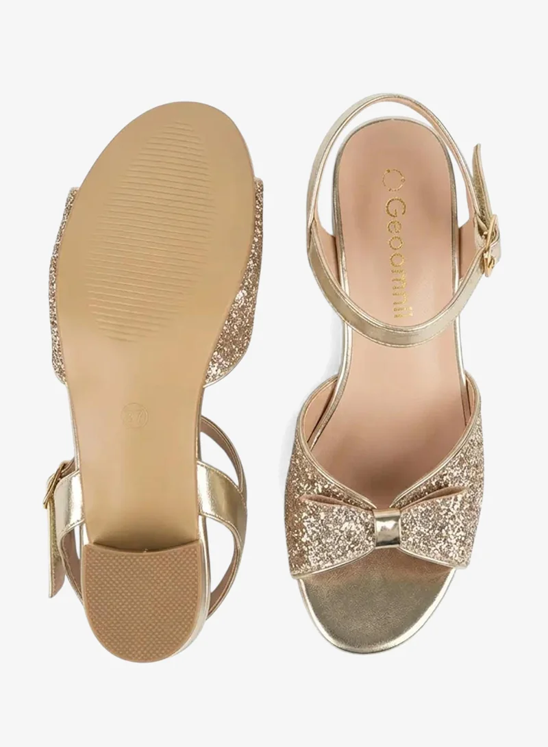 Geoomnii Gold Sandals for Preteen Girls – Comfortable, Lightweight & Stylish Everyday Wear for Women | Best Price UAE