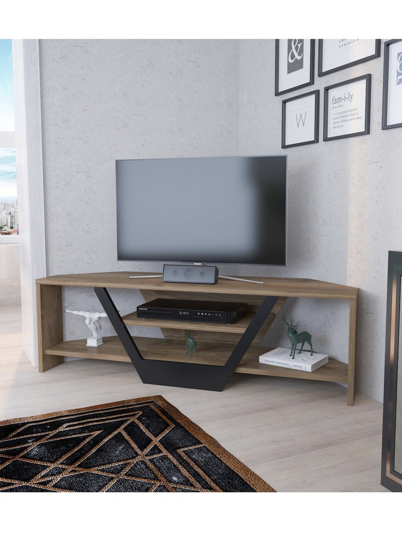 Decorotika Sares 120 cm Corner TV Unit for TVs up to 55"  - Image 3