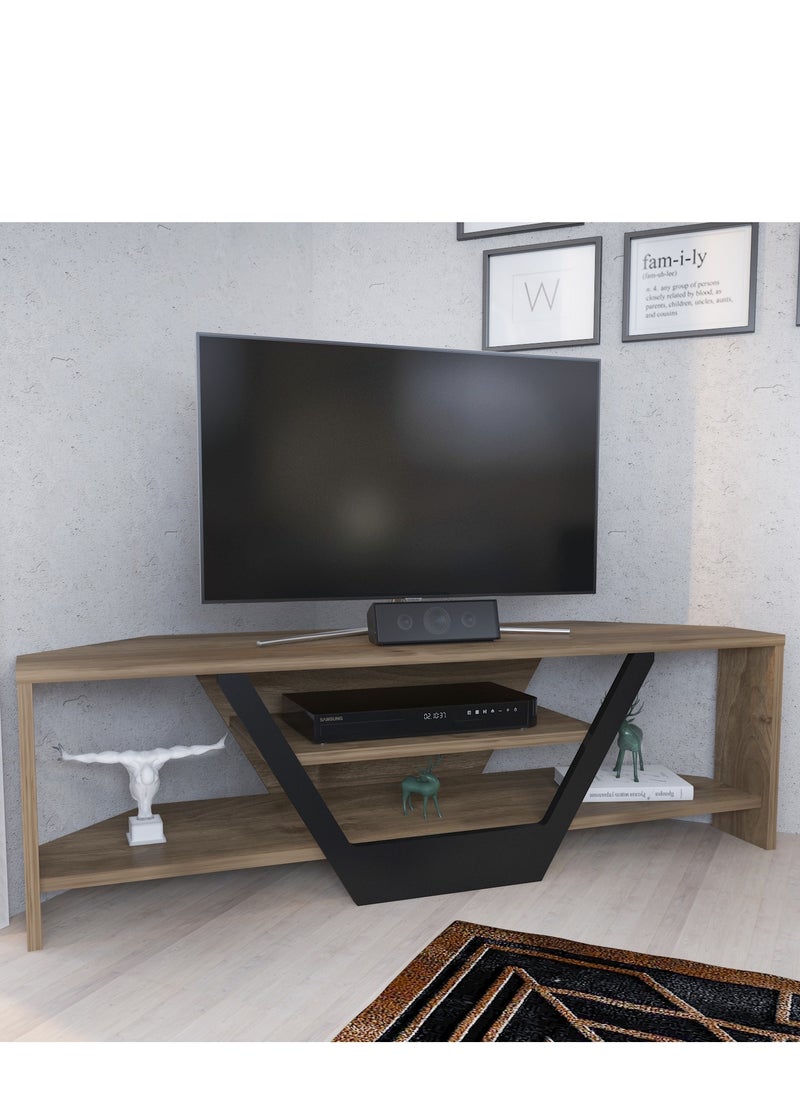 Decorotika Sares 120 cm Corner TV Unit for TVs up to 55"  - Image 4