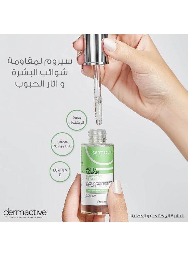 Dermactive Acti-Clear Correcting Serum 30 ml (Packaging may vary) - Image 2