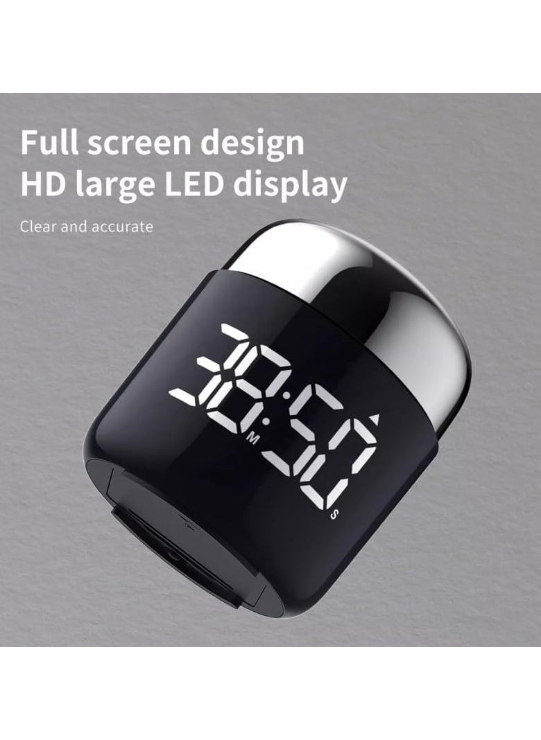 Pretocter - LED Digital Timer 199minutes Countdown Countup Timer with Large  Display Volume Adjustment, Timer for Cooking, Classroom Time for Kids and Teachers (Black) - Image 1