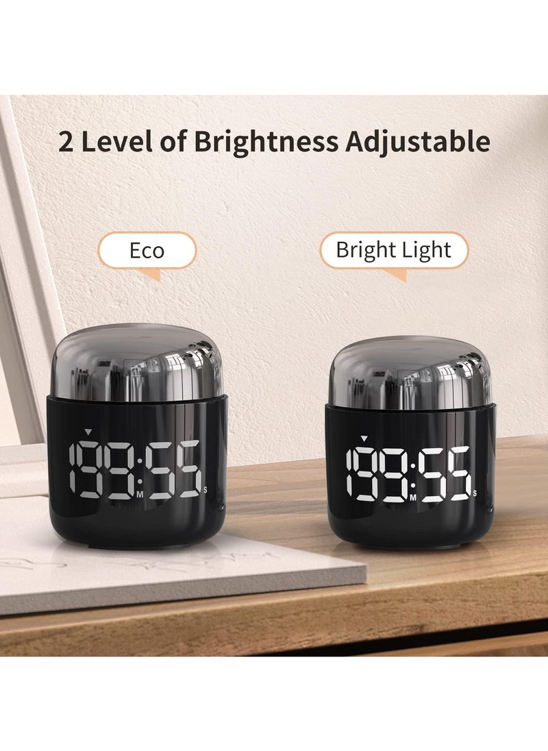 Pretocter - LED Digital Timer 199minutes Countdown Countup Timer with Large  Display Volume Adjustment, Timer for Cooking, Classroom Time for Kids and Teachers (Black) - Image 1