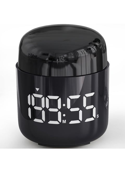 LED Digital Timer 199minutes Countdown Countup Timer with Large  Display Volume Adjustment, Timer for Cooking, Classroom Time for Kids and Teachers (Black)