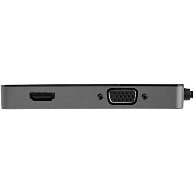 Startech.com .COM USB 3.0 TO HDMI AND VGA ADAPTER - 4K/1080P USB TYPE-A DUAL MONITOR MULTIPORT ADAPTER CONVERTER - EXTERNAL VIDEO GRAPHICS CARD FOR MULTIPLE SCREENS - MULTI DISPLAY USB ADAPTER (USB32HDVGA) - Image 3