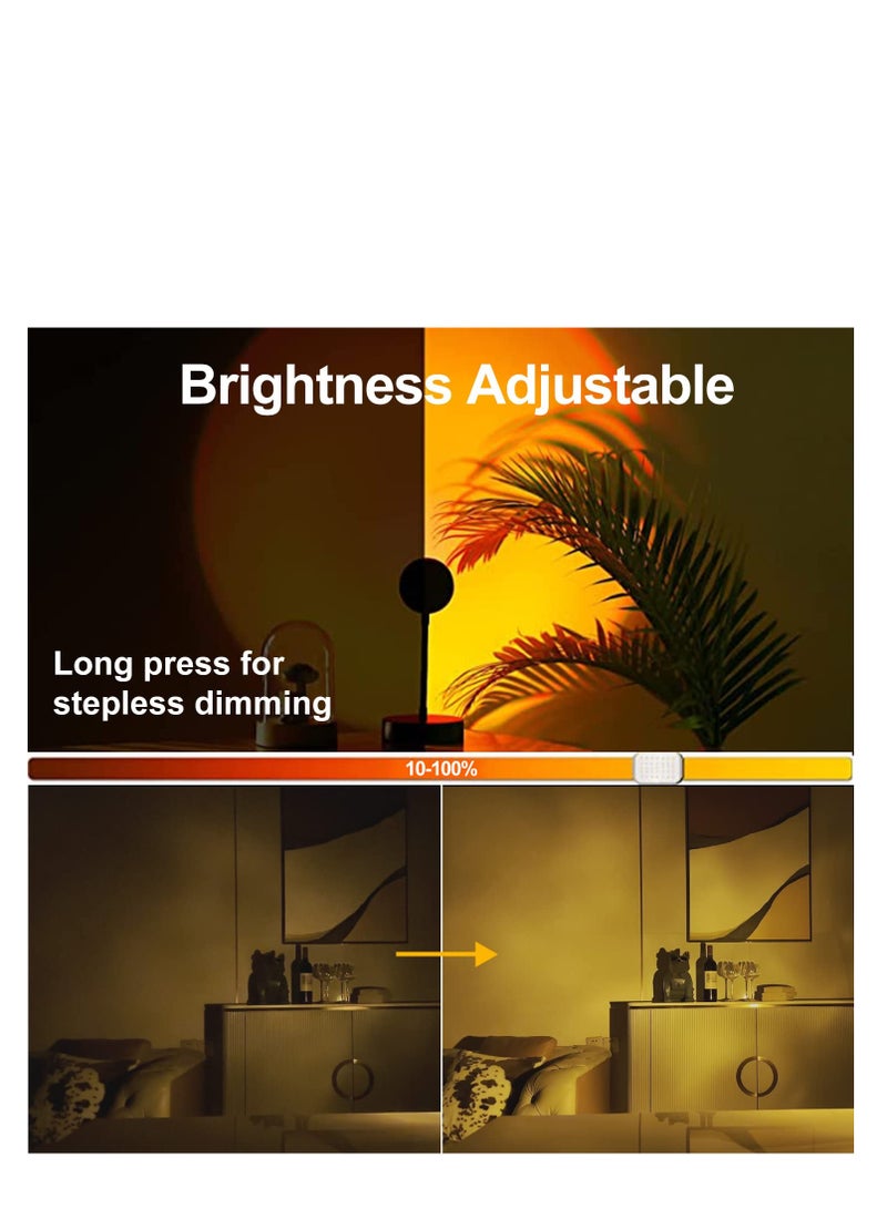 SOLARAE Water Wave Projection Lamp, Rotating Water Pattern Lights  with Touch Contro, LED Table Lamp for Home, Bedroom, Living Room Wall Decor, Ambient Lighting for Dinner/Bars/Game room - Image 5