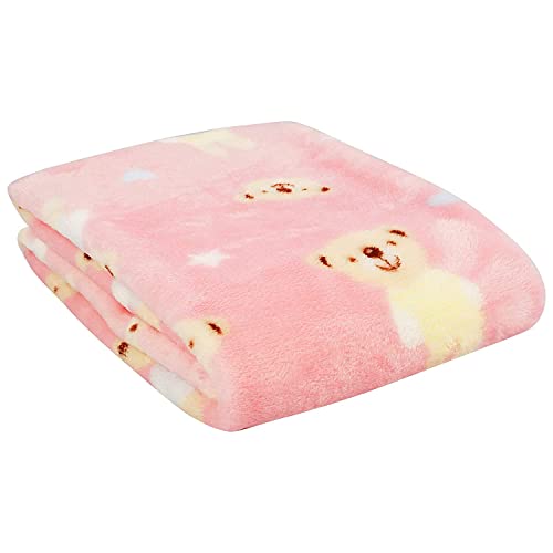 Uber World Baby Bath Towels Super Soft Flannel Fleece 260 GSM Size - 51 x 89 CM Muti-Color Pack of 3 (51 x 89 CMS) - Image 3