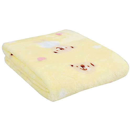 Uber World Baby Bath Towels Super Soft Flannel Fleece 260 GSM Size - 51 x 89 CM Muti-Color Pack of 3 (51 x 89 CMS) - Image 4
