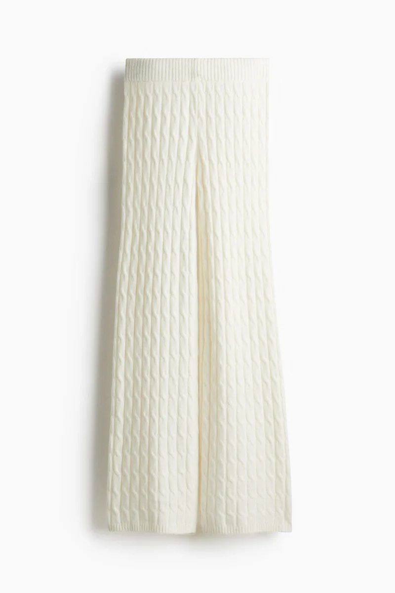 H&M Cable-knit trousers