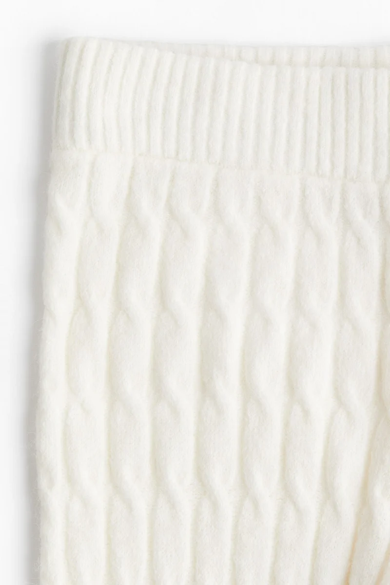 H&M Cable-knit trousers