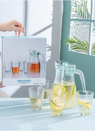 طقم إبريق شاي سميك مقاوم للحرارة مكون من 5 قطع - زجاج عصير شاي - 1200 مل - pzsku/Z24A0113B19A9087B79FFZ/45/_/1680144006/7c655027-70fb-47be-bd3f-b2a0b8104bec