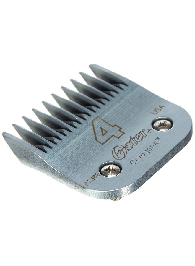 Oster CryogenX Professional Animal Clipper Blade, Skip Tooth, Size 4 (078919-136-005),Silver - Image 3