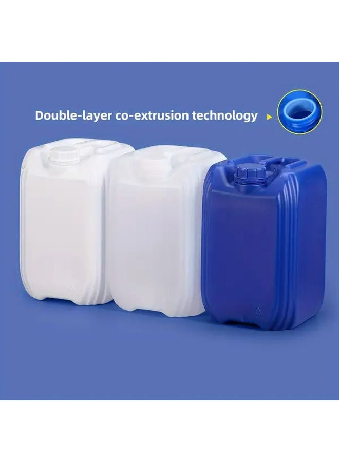 10L Blue Square HDPE Food Grade Storage Bucket With Liquid Level Line - Image 2