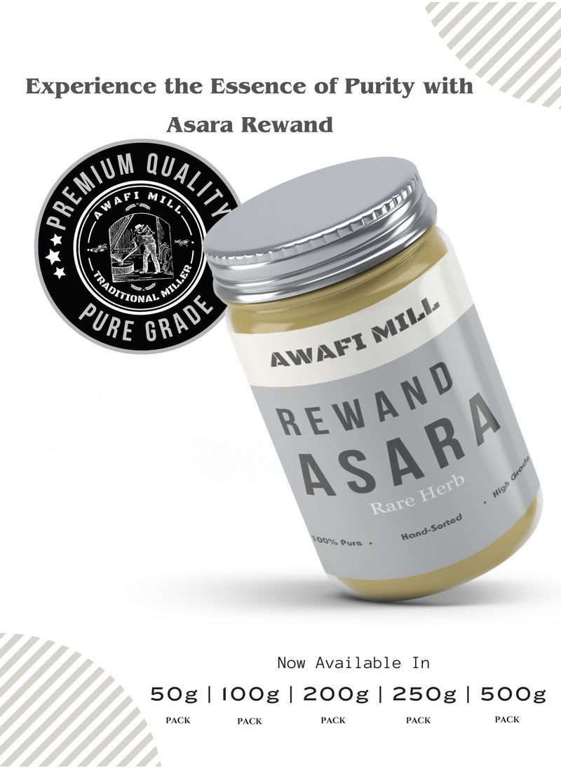Awafi Mill AWAFI MILL Rewand Asara Indian Rhubarb | Premium Dried Indian Rhubarb Roots for Culinary and Herbal Uses  - Image 4