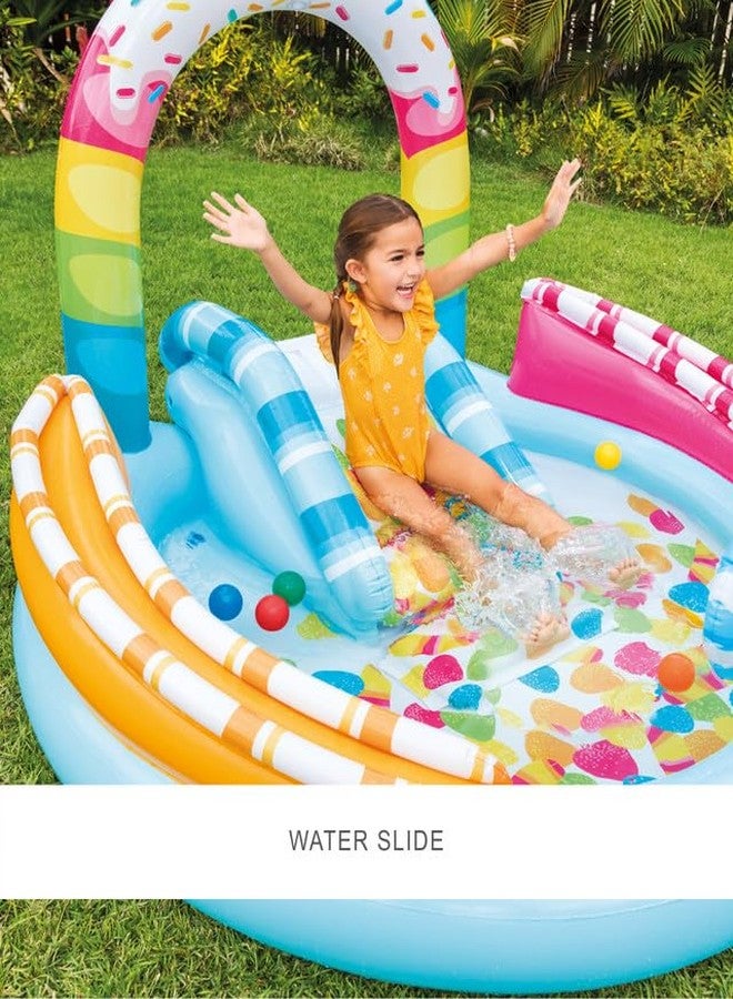 VWretails Family Playcenter for Kids, Childrens and Toddlers to Fun and Enjoyment in Backyard in Vacations, Having Inflatable Toys and Games with Multiple Designs (Candy Fun Playcenter 57144) - Image 4