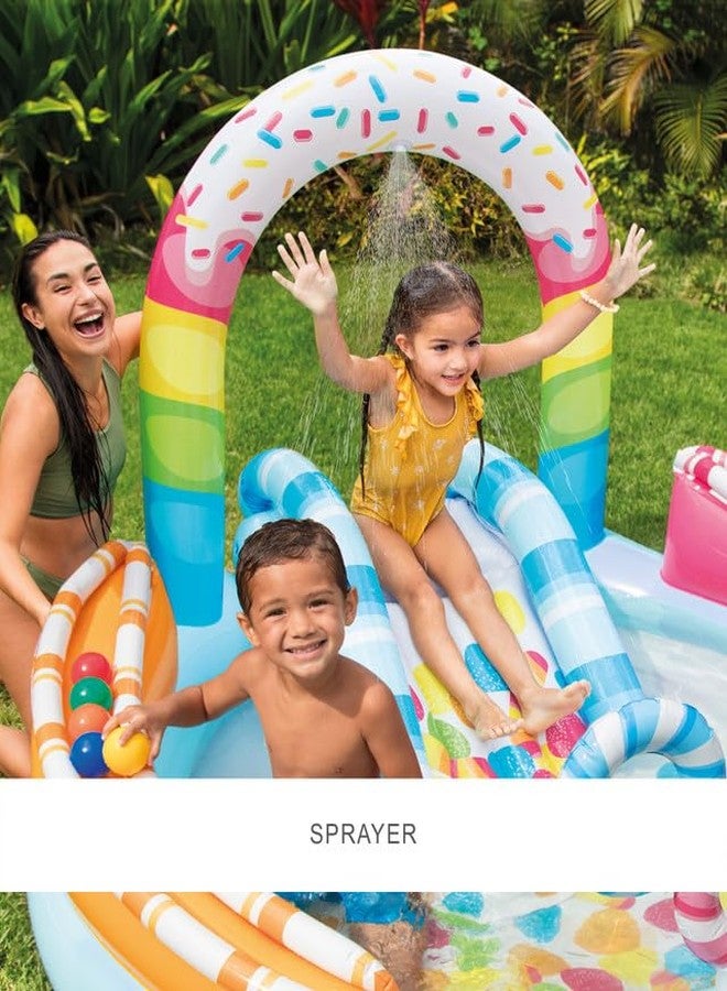 VWretails Family Playcenter for Kids, Childrens and Toddlers to Fun and Enjoyment in Backyard in Vacations, Having Inflatable Toys and Games with Multiple Designs (Candy Fun Playcenter 57144) - Image 5