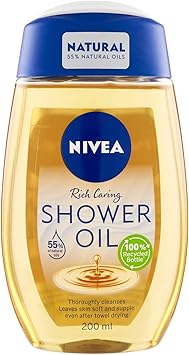 Nivea نيفيا رغوة الاستحمام زيت طبيعي 200 مل - Image 1