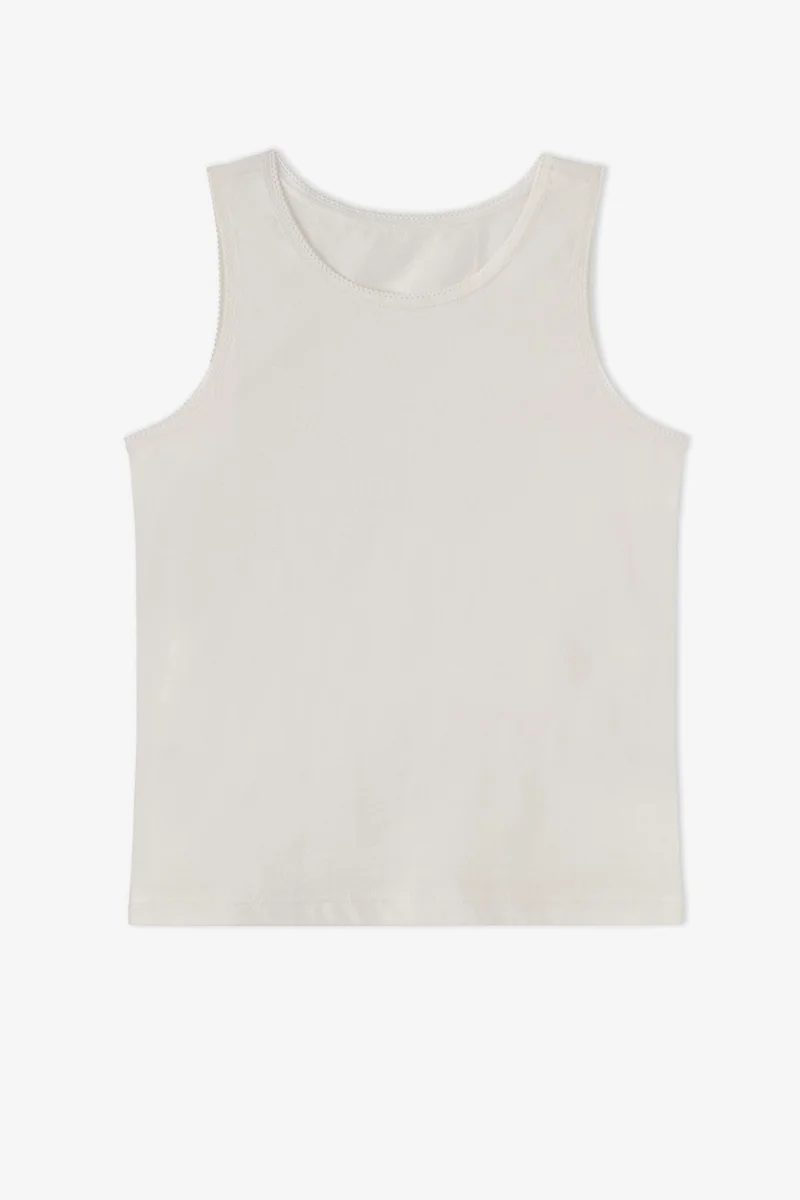 Penti PENTI Girl's Broken Cute Cat Floral Tank Top