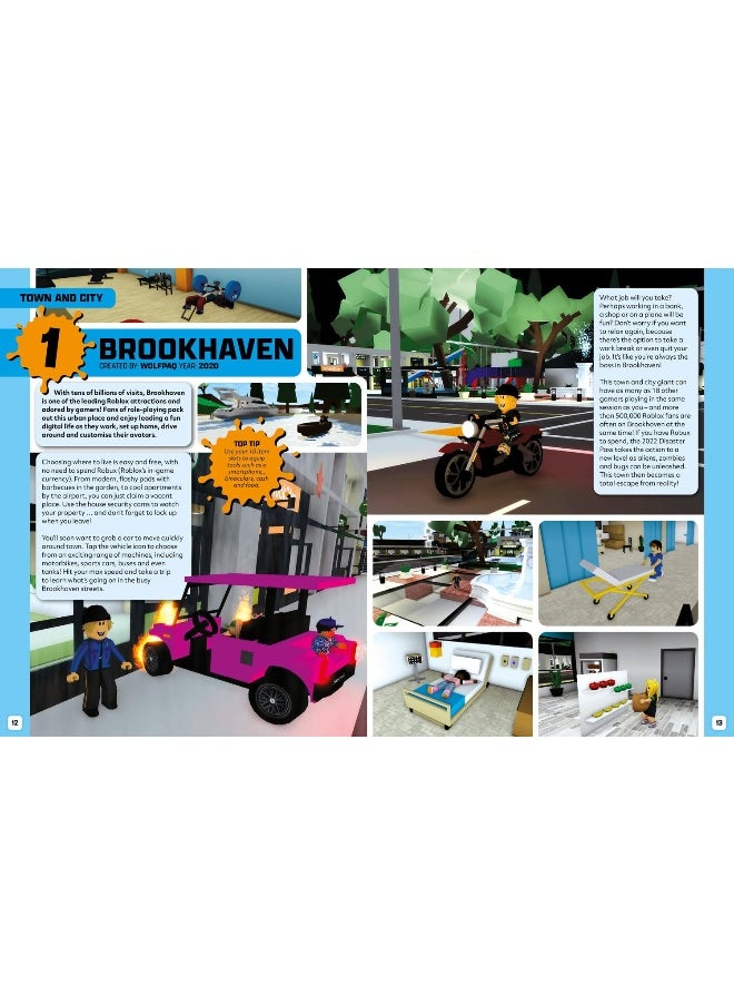 null - 100% UNOFFICIAL ROBLOX TOP 100 GAMES: The ultimate guide to the 100 best games in Roblox in 2024. Full of tips and reviews, this is a perfect gift for gamers and kids of all ages - Image 1