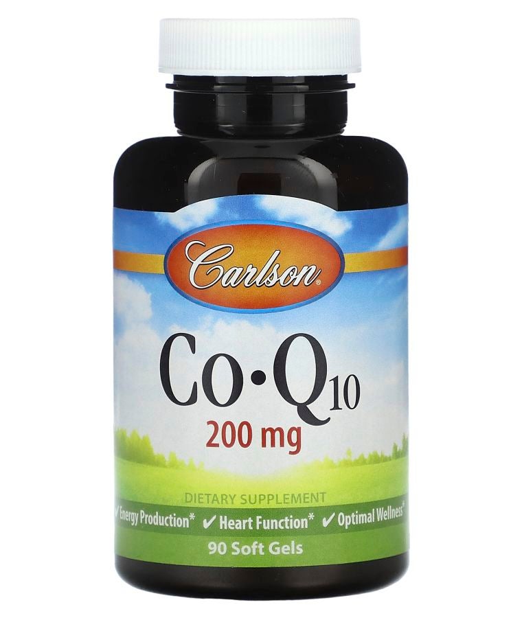 Carlson CoQ10 200 mg 90 Soft Gels