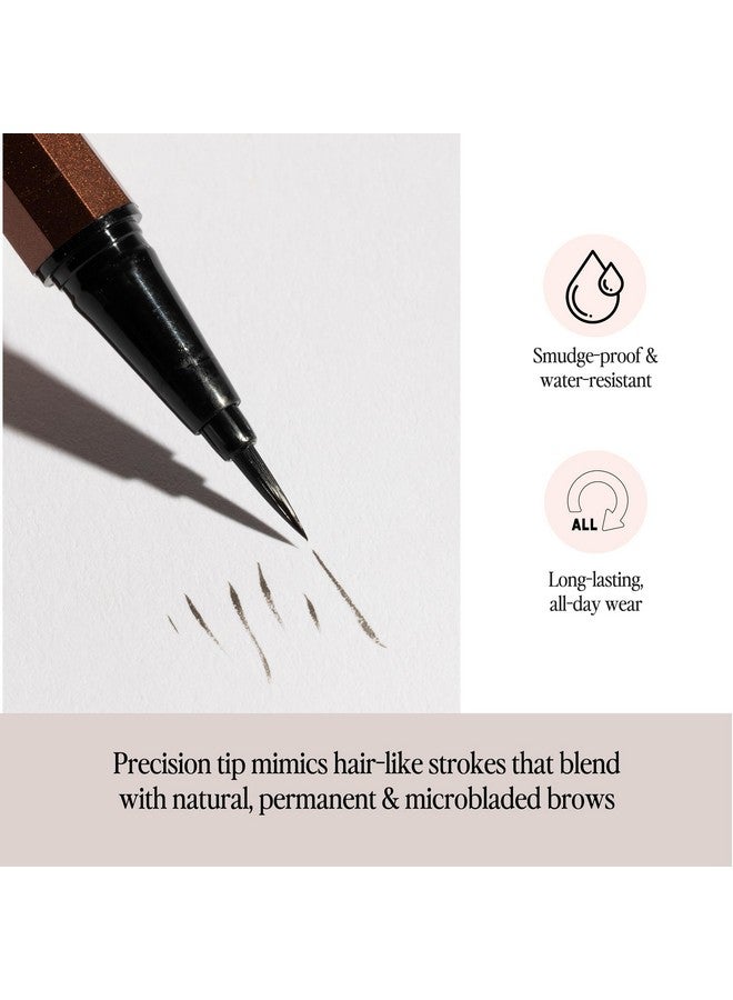 Billion Dollar Brows Raising Brows Liquid Brow Pen, Eyebrow Pen with a MicroTip Applicator Creates Natural Looking Brows Effortlessly and Stays on All Day, Taupe - Image 4