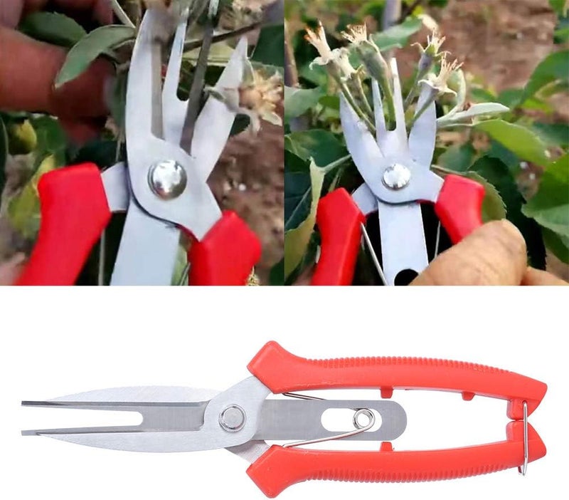 Pruning Shears, Stainless Steel Pruning Shears with Ergonomic Handle for Garden for Gardener - Image 1