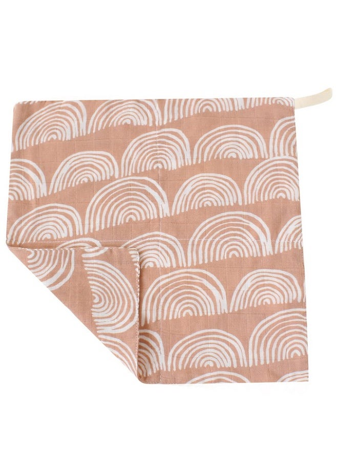 LifeTree - Baby Muslin Washcloths, Soft 6 Pack Baby Wash Cloths Unisex For Boys Girls, 70% Viscose From Bamboo And 30% Cotton Bath Face Towels, Bibs For Newborn With Sensitive Skin, 10.2X10.2 Inches - Image 1