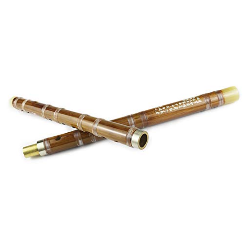PHYSKOW C Key Dizi Bitter Bamboo Flute for Beginners with Free Membrane & Glue & Protector Set Traditional Chinese Instrument（Key of C/Bitter Bamboo） - Image 4