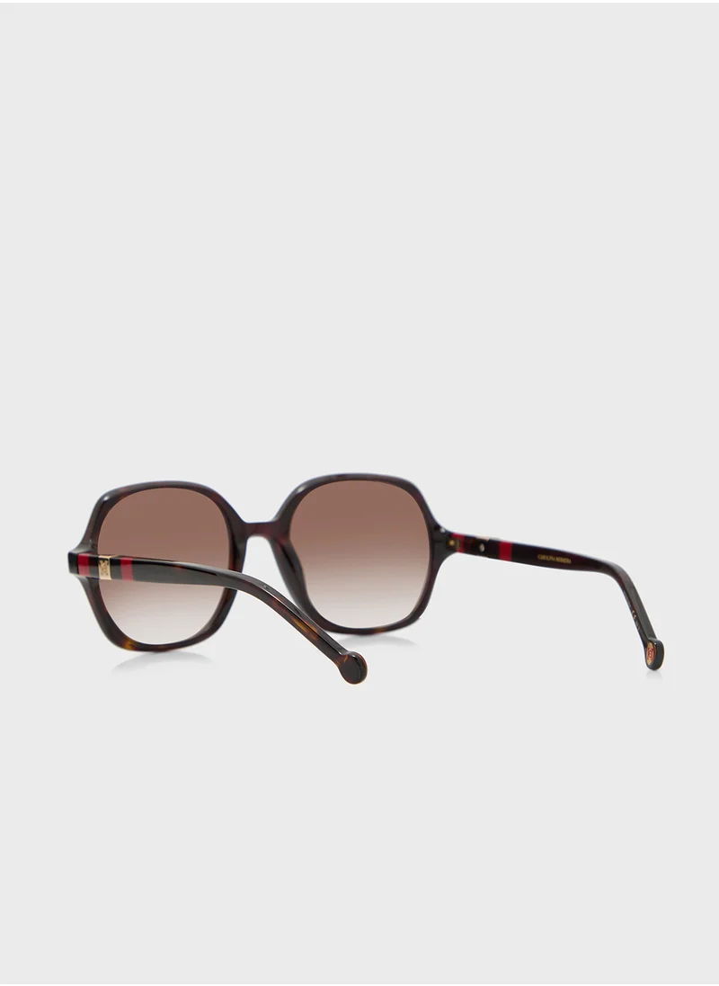 كارولينا هيريرا Her 0106/S Oversized Sunglasses