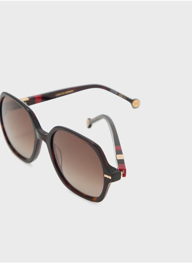 كارولينا هيريرا Her 0106/S Oversized Sunglasses