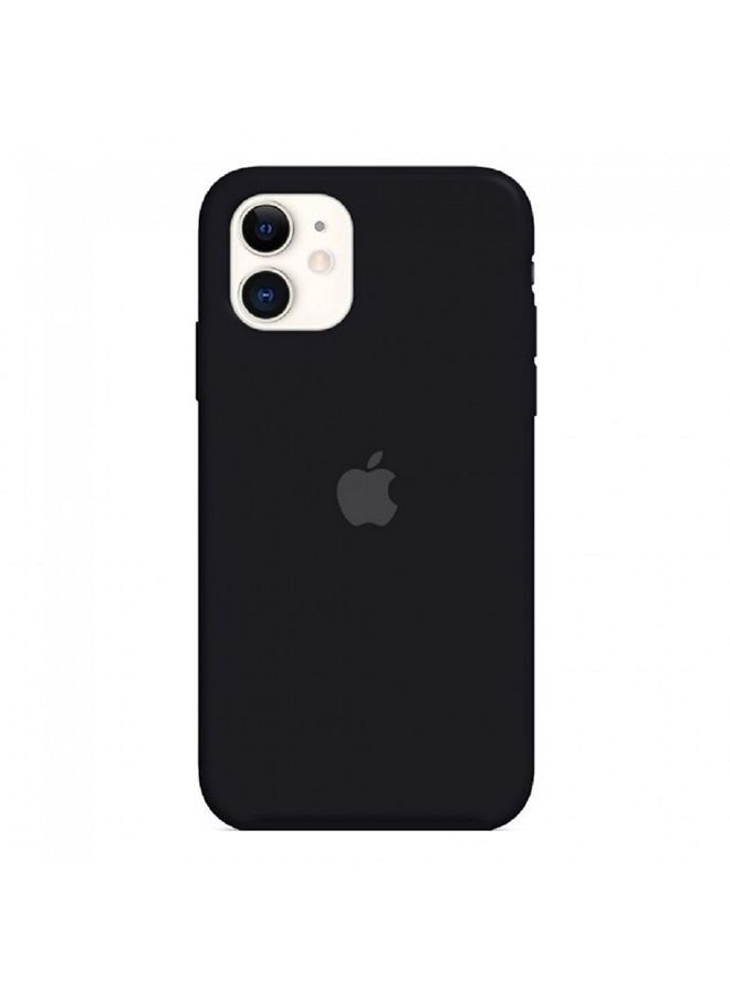 Protective Silicone Case Cover For Apple iPhone 12 Pro Black - Image 1