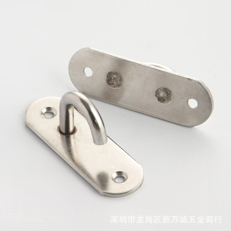 Black Stainless Steel Hook Ceiling Fan Hook Wall Ceiling Hanging Lighting Ceiling Hook U-Shaped Load-Bearing Hook - Image 5