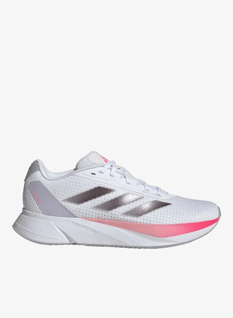 adidas دورامو إس إل دبليو أحذية جري بيضاء 3.5