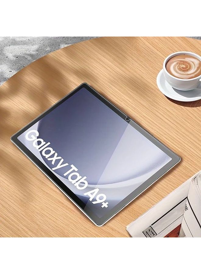 Tempered Glass Screen Protector For Galaxy Tab A9 Plus 9H Hardness Glossy Finish - Image 5