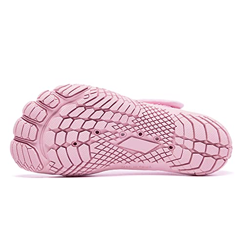 Racqua Toddler Girls Slip-On Kids Water Shoes Quick Dry Barefoot Swim Beach Aqua Shoes Water Park Outdoor Sport Shoes Cute Toddler Pink Unicorn 8 - Image 5
