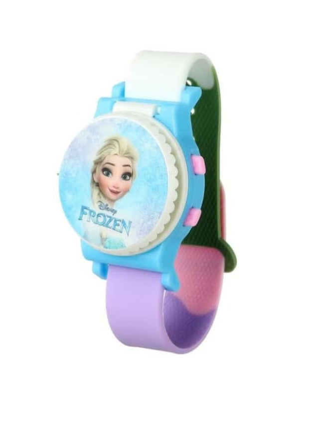 ساعة رقمية للأطفال للجنسين على شكل رسوم متحركة