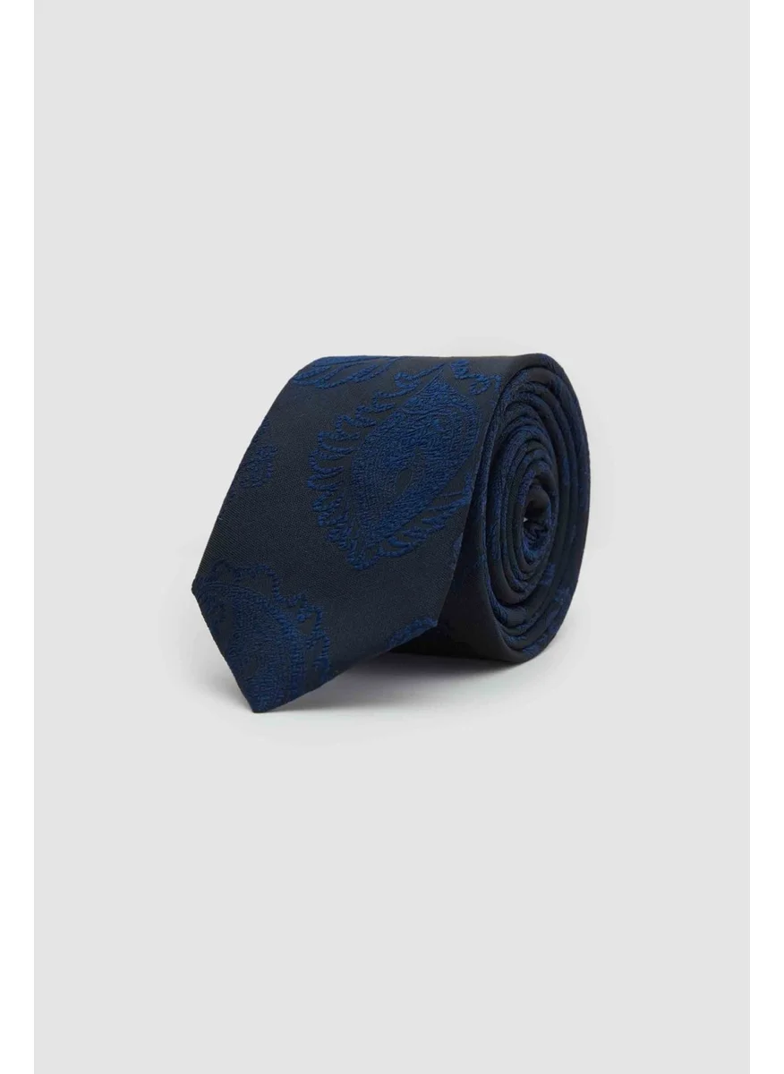 دي أس دامات D'S Groom Navy Blue Patterned 5.5 cm Tie
