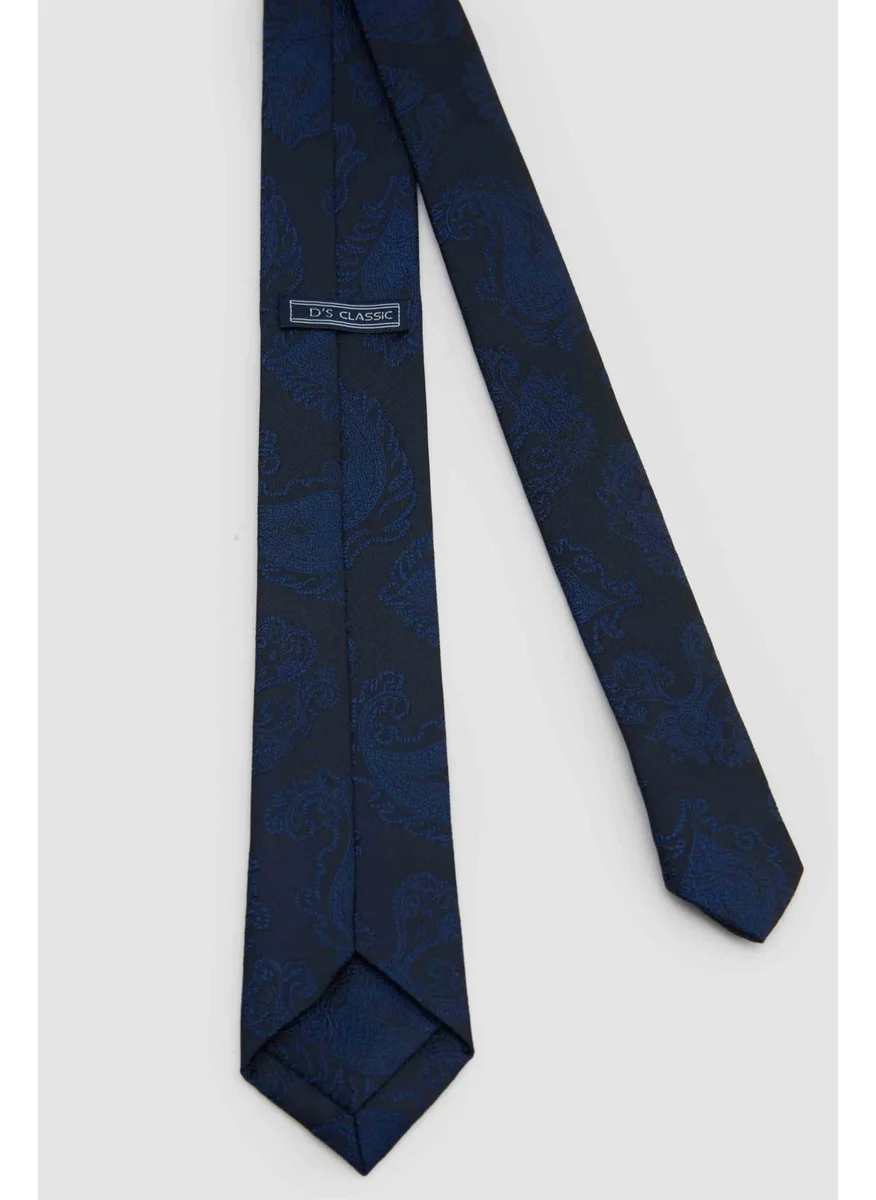 دي أس دامات D'S Groom Navy Blue Patterned 5.5 cm Tie