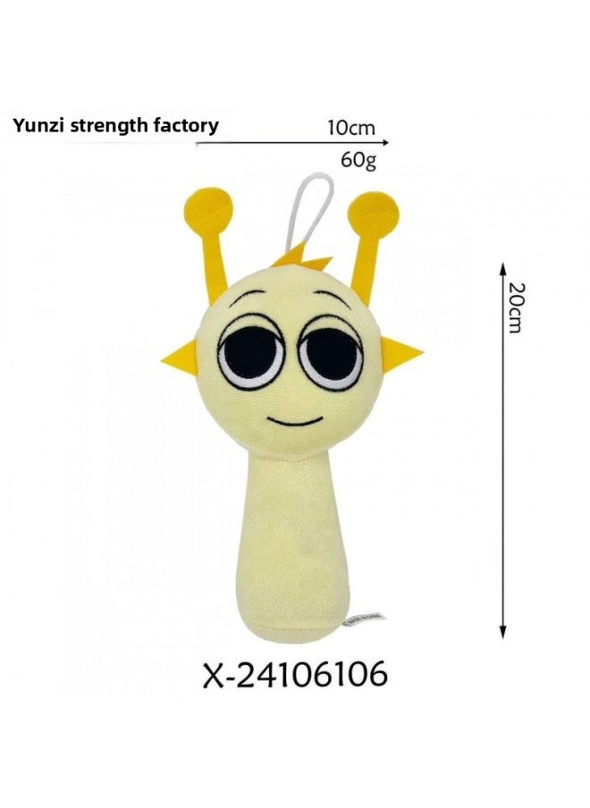 Generic - Explosions Rhythm Box Game Surrounding A Full Set Of Plush Toys Simon Gray Doll Male-Colour:Mysterious Blake [ready Stock And Shipped In Seconds]-High:20* 10cm - Image 1