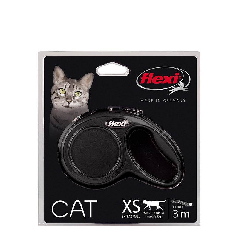 Flexi New Classic Cat XS Cord 3M Red - Image 5