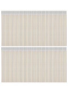 King Mariot Sterile Cotton Applicator 6 inch | Single-Use Wooden Stick with Firmly Wound Cotton Bud for Medical and Beauty Applications  - Image 1