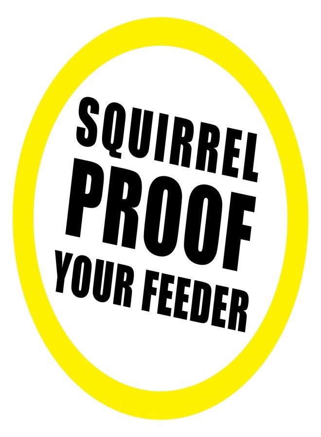 Slinky Just Play Scram, Squirrel by Slinky, Squirrel-Proof Bird Feeder Accessory That Guards Bird Seed - Image 2