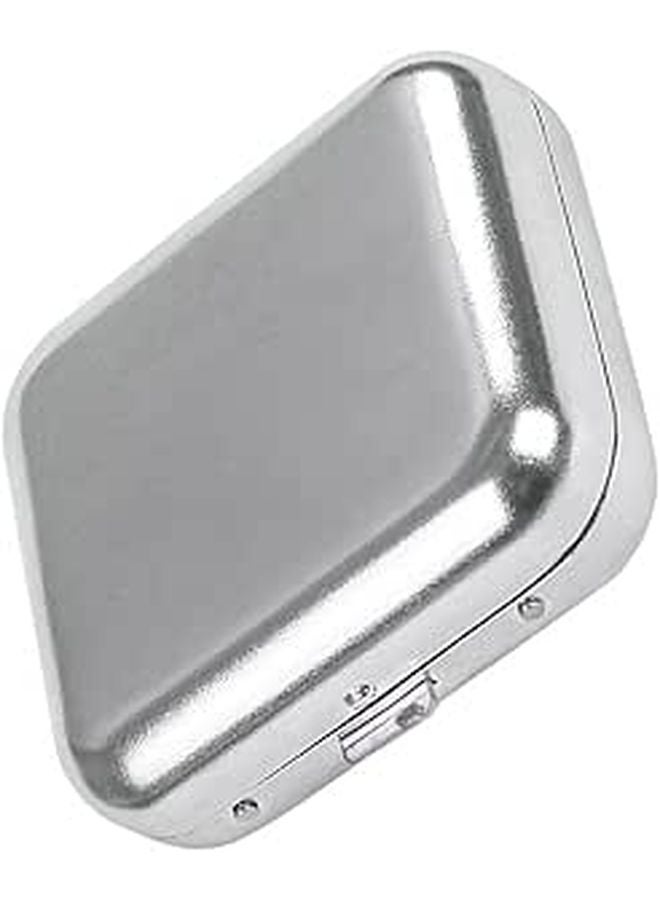 Portable Mini Metal Ashtray With Lid For Car Outdoor Travel Lightweight Pocket Design - Image 1