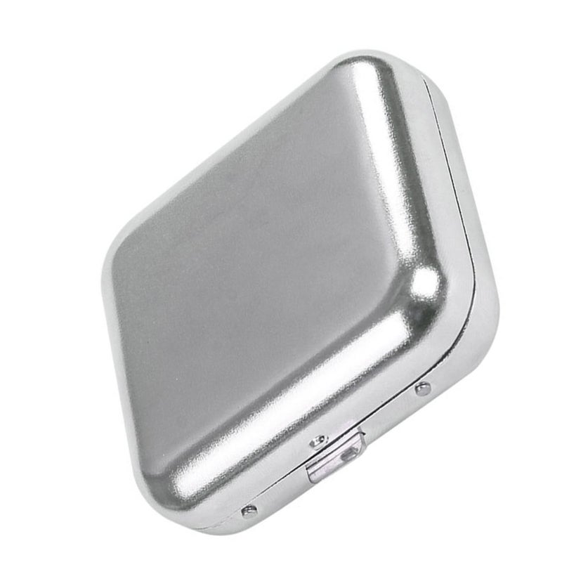 Portable Mini Metal Ashtray With Lid For Car Outdoor Travel Lightweight Pocket Design - Image 2