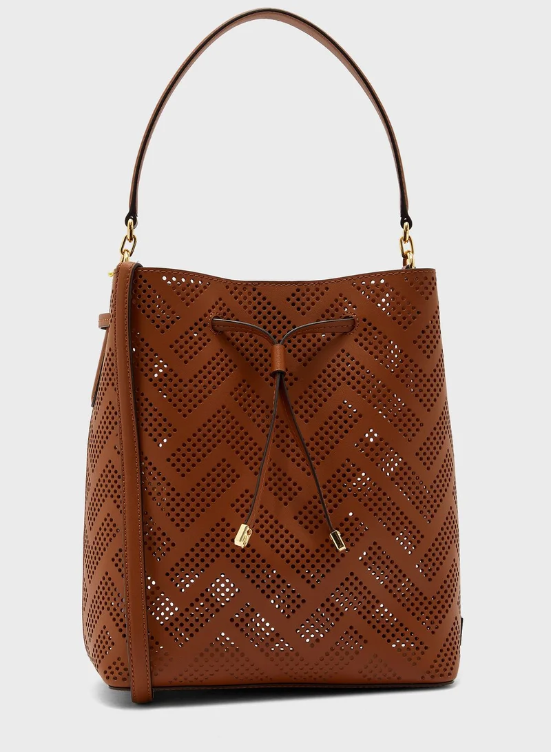 Lauren Ralph Lauren Debby Drawstring Hobo
