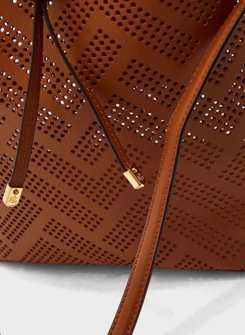 Lauren Ralph Lauren Debby Drawstring Hobo