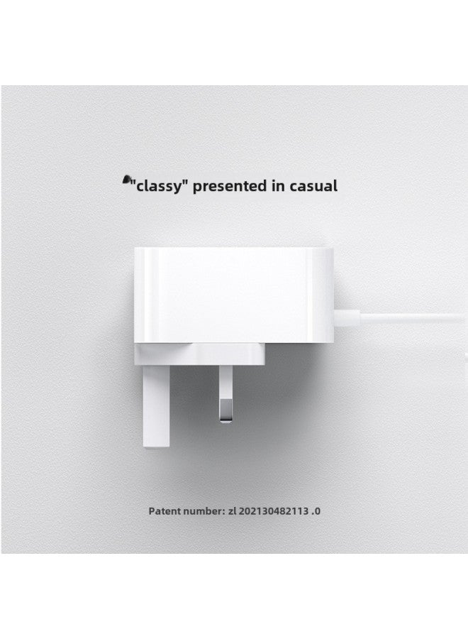 Hong Kong Version British 12v2a Power Adapter Hong Kong UK Ukca/ce Certification 24v1a Router Adapter-Color:12v2a British Standard (hong Kong, Uk) White-Specifications:Dc Head 5.5*2.1mm - Image 3