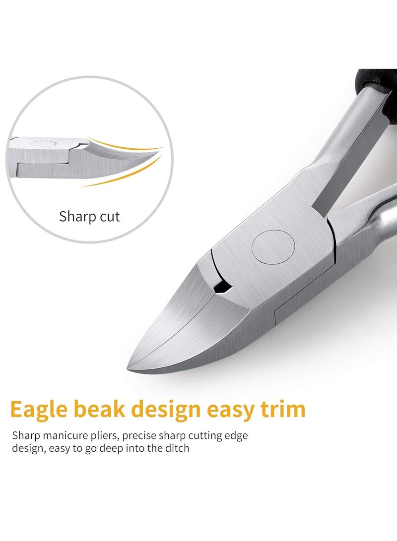 إسكدنيا مقص أظافر الأقدام، مقص أظافر الأقدام لتقطيع الأظافر السميكة أو أداة للأظافر الداخلية المتنامية - Image 3