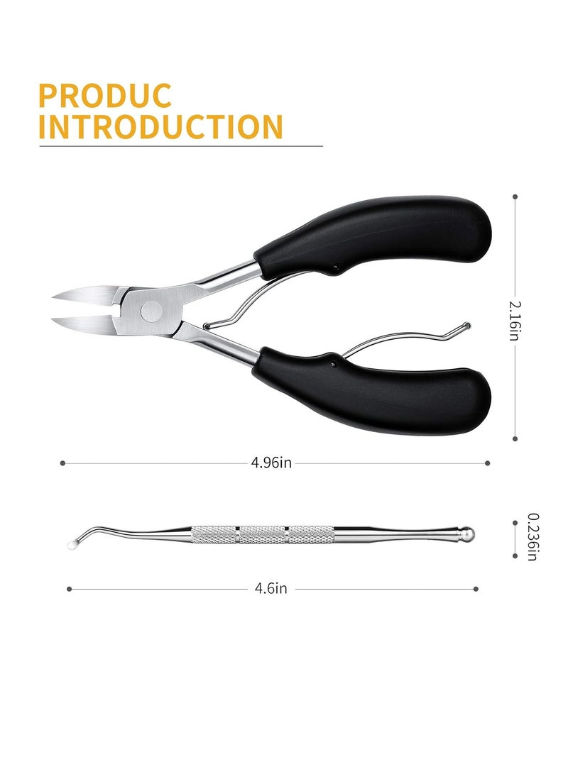 إسكدنيا مقص أظافر الأقدام، مقص أظافر الأقدام لتقطيع الأظافر السميكة أو أداة للأظافر الداخلية المتنامية - Image 2